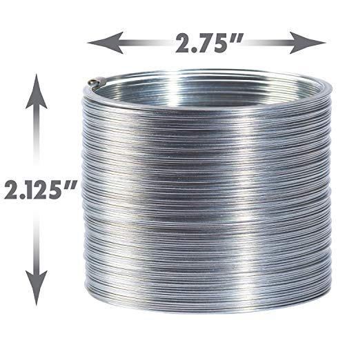 The Original Slinky Walking Spring Toy, Metal Slinky, Fidget Toys, Party Favors and Gifts, Toys for 5 Year Old Girls and Boys, by Just Play - The Resilient Kidz