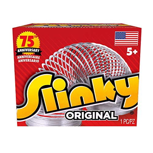 The Original Slinky Walking Spring Toy, Metal Slinky, Fidget Toys, Party Favors and Gifts, Toys for 5 Year Old Girls and Boys, by Just Play - The Resilient Kidz 