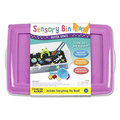 Sensory Bin: Outer Space - The Resilient Kidz 