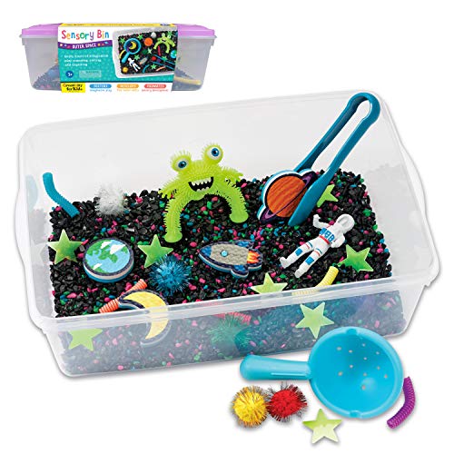 Sensory Bin: Outer Space - The Resilient Kidz 