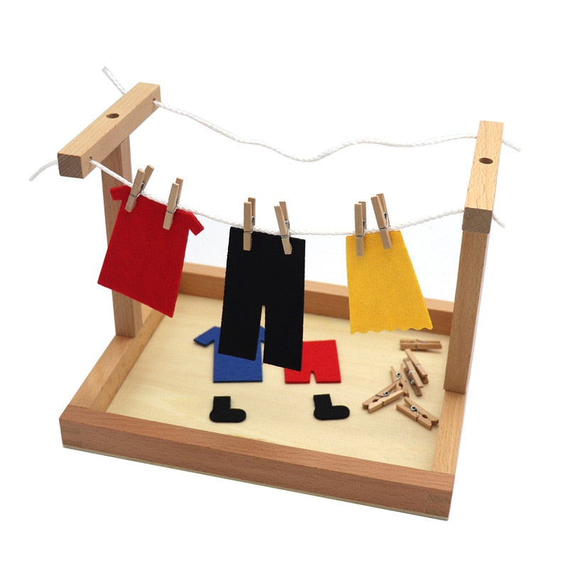 Clothesline Hand Basic Life Skill - The Resilient Kidz 