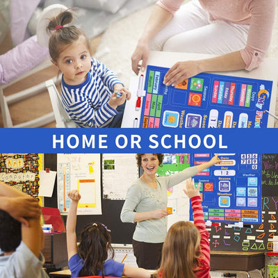 Preschool Magnetic Calendar - The Resilient Kidz 