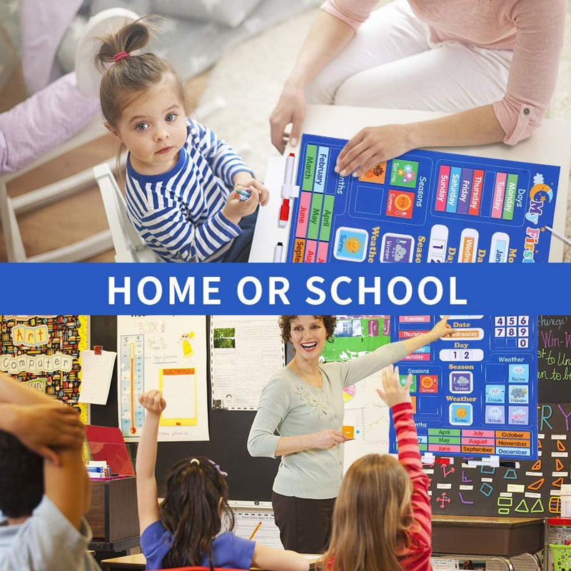 Preschool Magnetic Calendar - The Resilient Kidz 