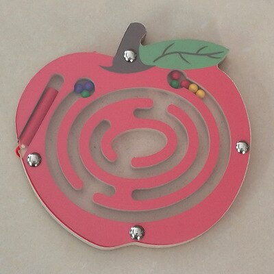 Wooden Magnetic Track Maze - The Resilient Kidz 