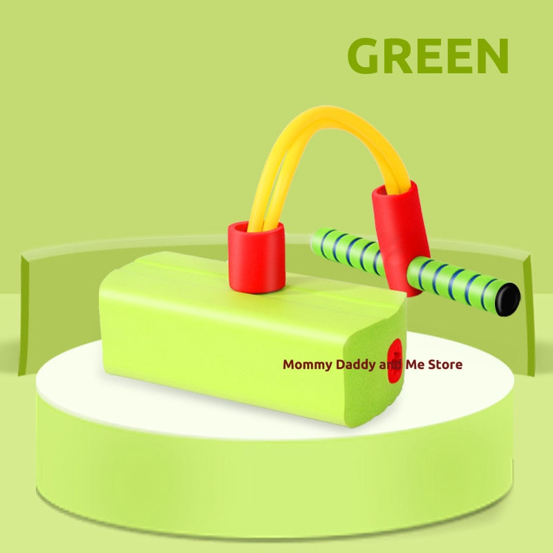 Bouncing Ball with Handle and Pump - The Resilient Kidz 