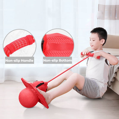 Bouncing Ball with Handle and Pump - The Resilient Kidz 