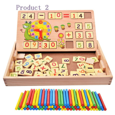 Mathematical Knowledge Wooden Toy - The Resilient Kidz 