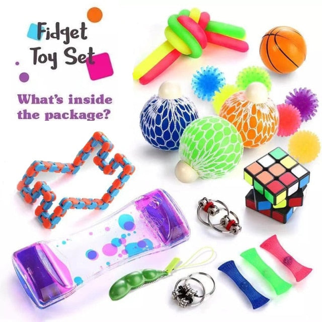 Fidget Sensory Autism Toy Set - The Resilient Kidz 