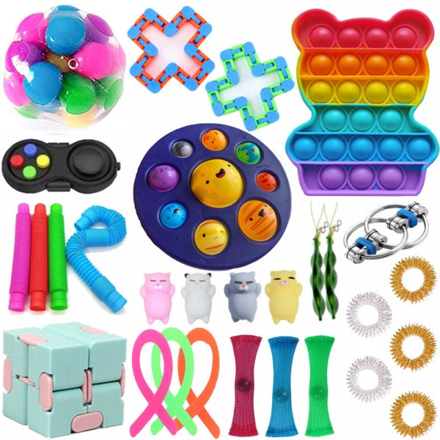 Fidget Sensory Autism Toy Set - The Resilient Kidz 
