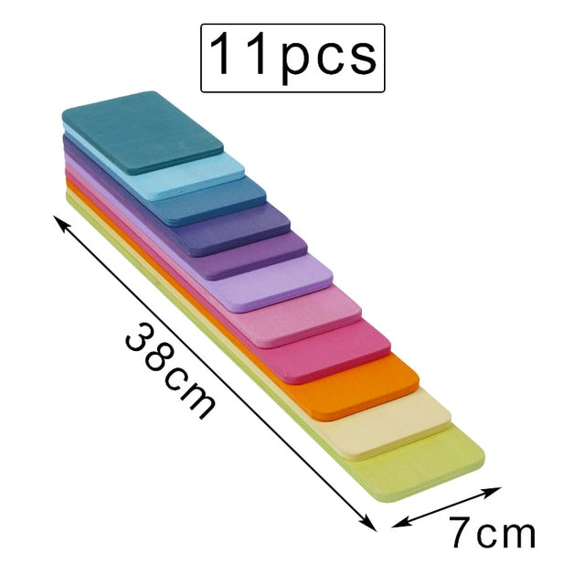 Large Rainbow Stacker Toy - The Resilient Kidz 