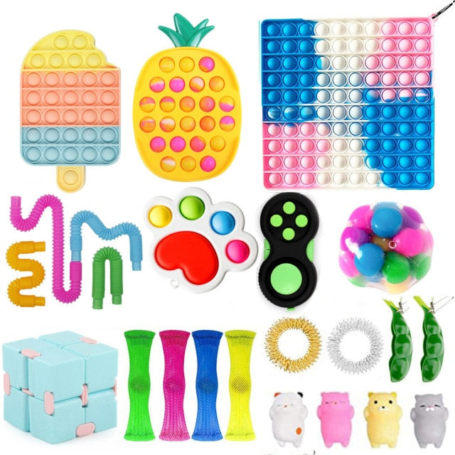 Fidget Sensory Autism Toy Set - The Resilient Kidz 