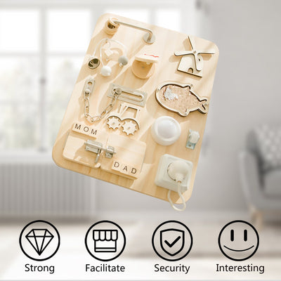 Learning Skills Sensory Board Toy - The Resilient Kidz 