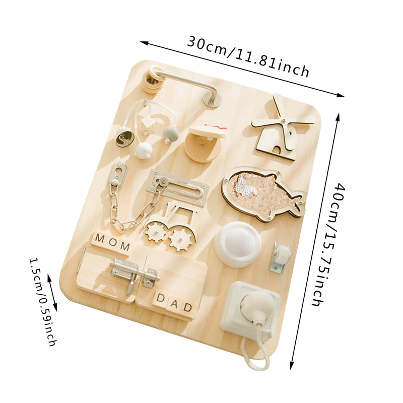 Learning Skills Sensory Board Toy - The Resilient Kidz 