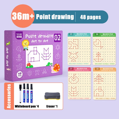 Montessori Drawing Training Board - The Resilient Kidz 