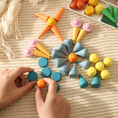 Creative Loose Parts Sensory Toy Set - The Resilient Kidz 