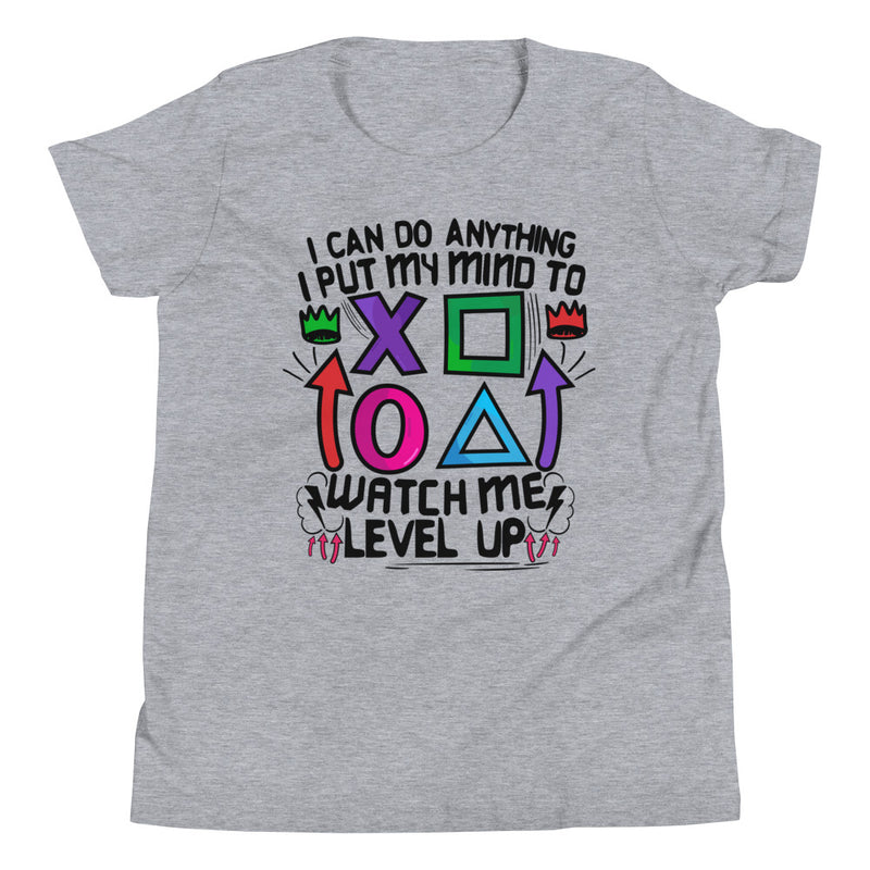 Level Up Boys T-Shirt - The Resilient Kidz 
