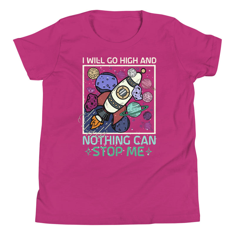Go High Boys T-Shirt - The Resilient Kidz 