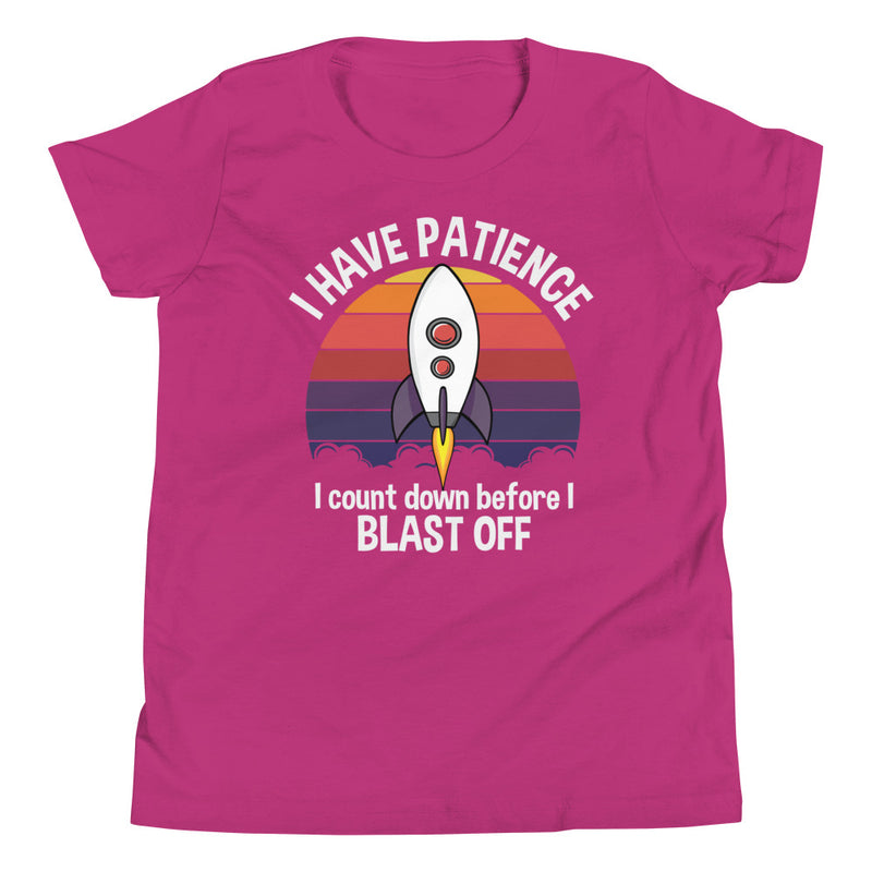 Patience Boys T-Shirt - The Resilient Kidz 