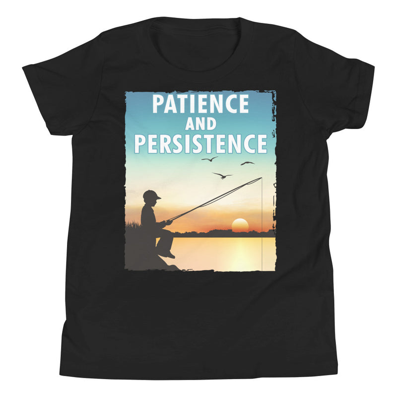 Patience and Persistence Boys T-Shirt - The Resilient Kidz 