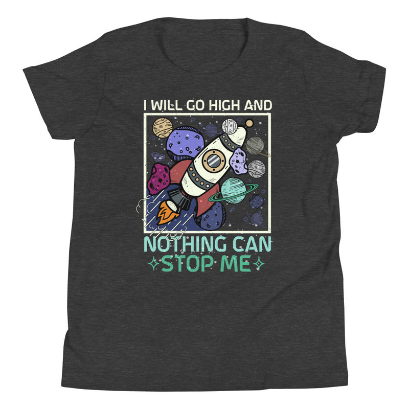 Go High Boys T-Shirt - The Resilient Kidz 