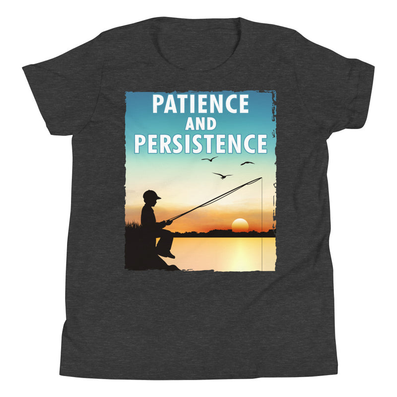 Patience and Persistence Boys T-Shirt - The Resilient Kidz 