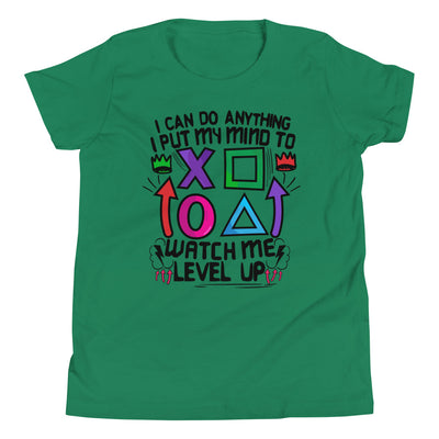 Level Up Boys T-Shirt - The Resilient Kidz 
