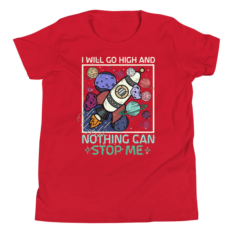 Go High Boys T-Shirt - The Resilient Kidz 