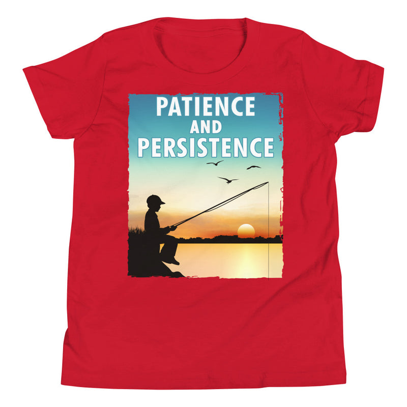 Patience and Persistence Boys T-Shirt - The Resilient Kidz 