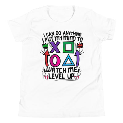 Level Up Boys T-Shirt - The Resilient Kidz 